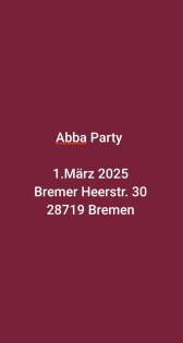 Abba Party Bremen Nord