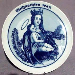 Rosenthal traditionelle Weihnachtsteller