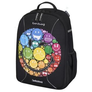 Rucksack Be. Bag Herlitz Smiley Rainbow 48x32x18cm Freizeit Schule Arbeit Reisen