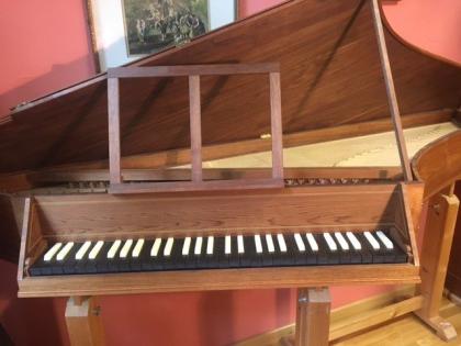 Spinett zu verkaufen English Bentside Spinet