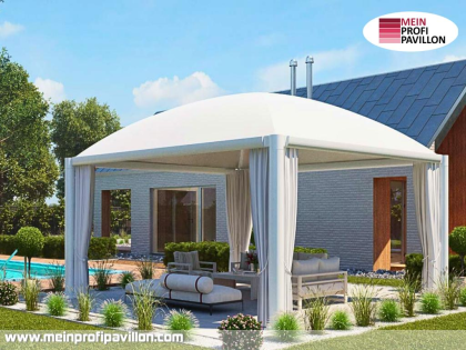 Pavillon 4x4 Überdachung Sonnenschutz Festzelt Terrassenüberdachung Pvc