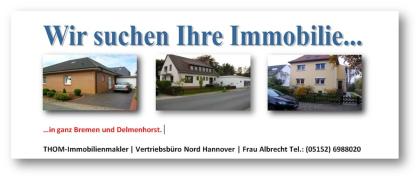 Hemelingen/Sebaldsbrück Reihenhaus mit 4 Zimmern und Garten gesucht.