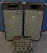 Vintage-Gesangsanlage SUNN Alpha Six / 2x DYNACORD D410